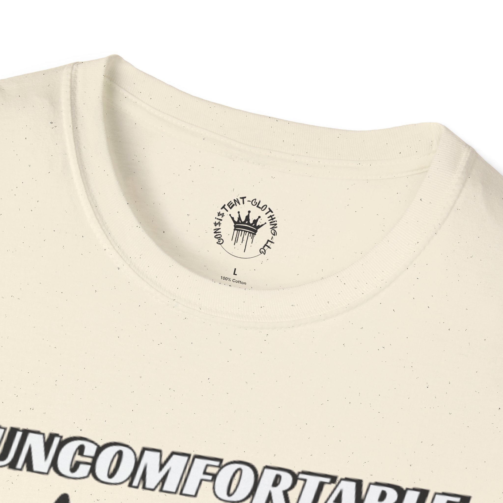 Uncomfortable Truth Graphic Tee - Casual Unisex T-Shirt