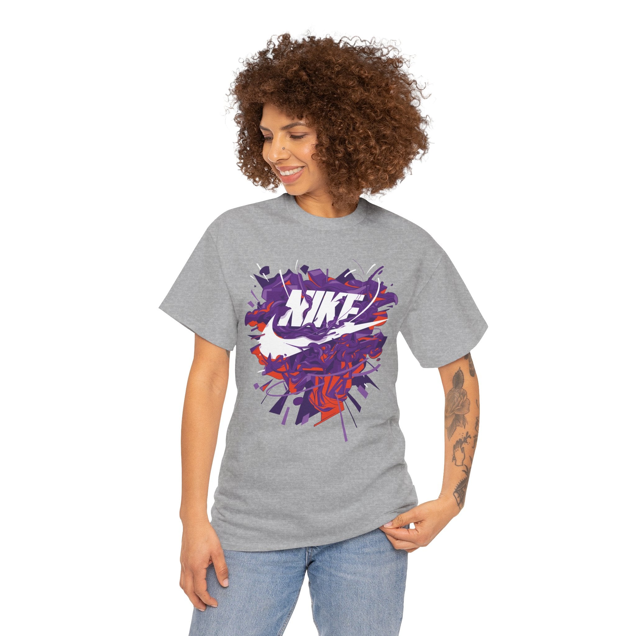 Graphic Tee-Nike Swoosh Splash