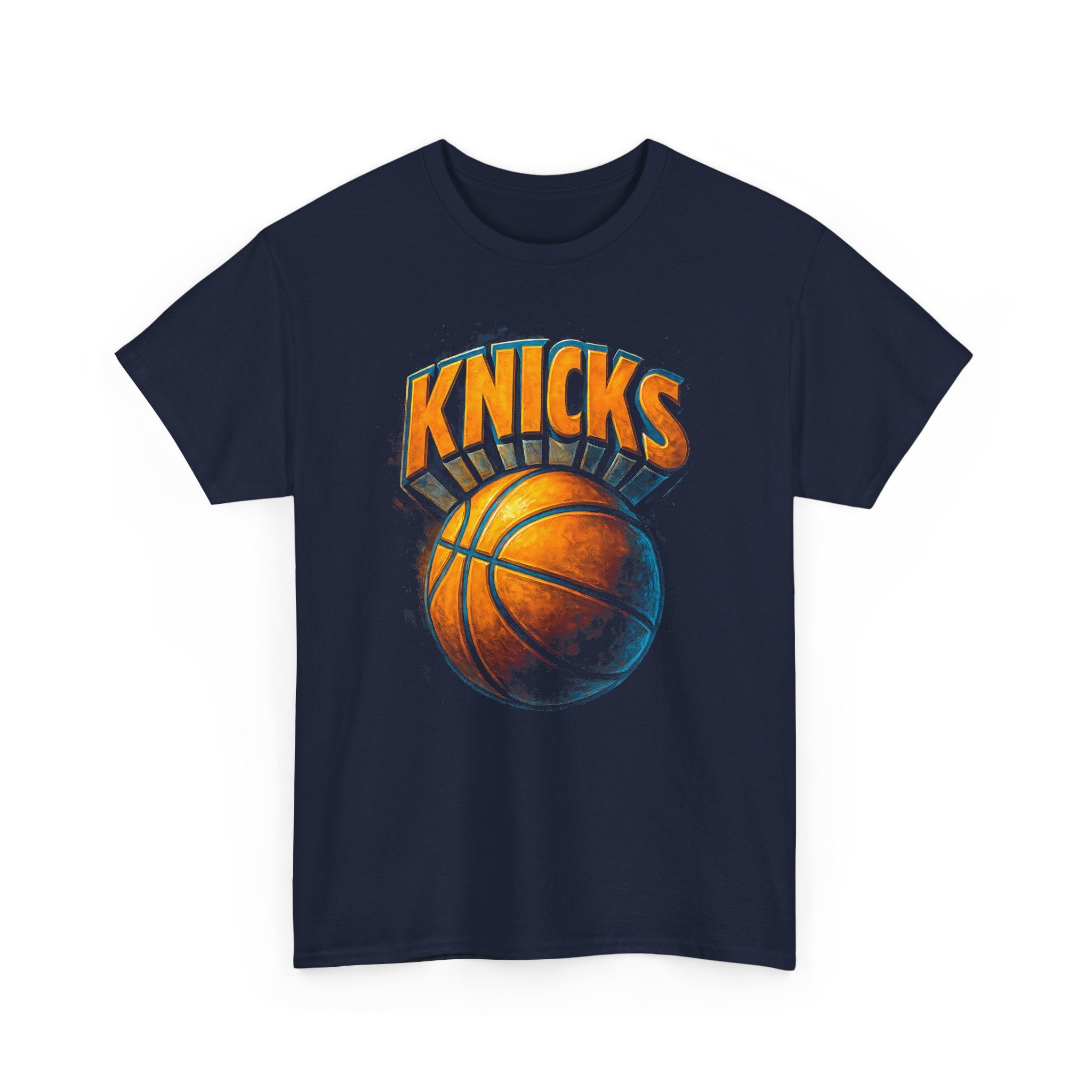 Knicks Basketball Tee — Vintage-Style NBA Fan Shirt