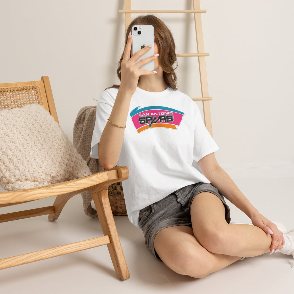 San Antonio Retro Basketball Fan T‑Shirt