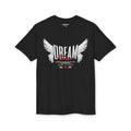 Dream Chaser T-Shirt — Angel Wings Motivational Graphic Tee