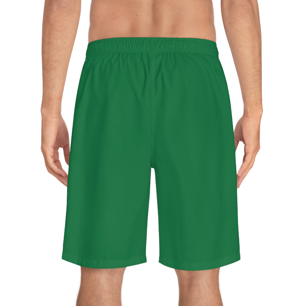 Ace of Spades Men’s Board Shorts - Green