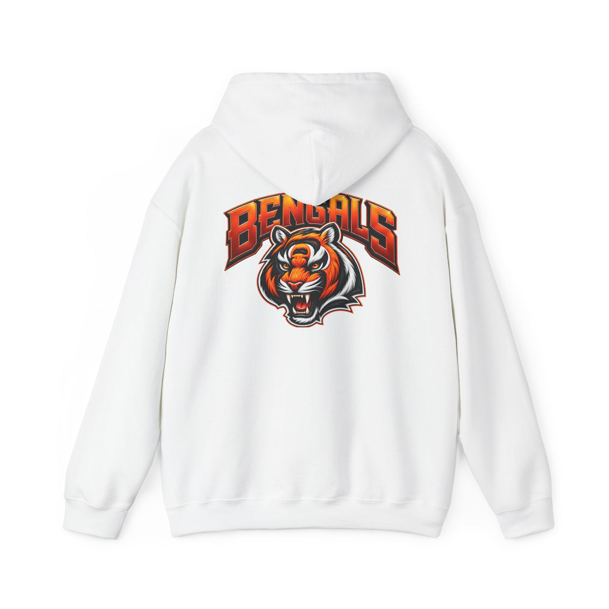 Cincinnati Bengals Hoodie — Vintage Tiger Logo Pullover