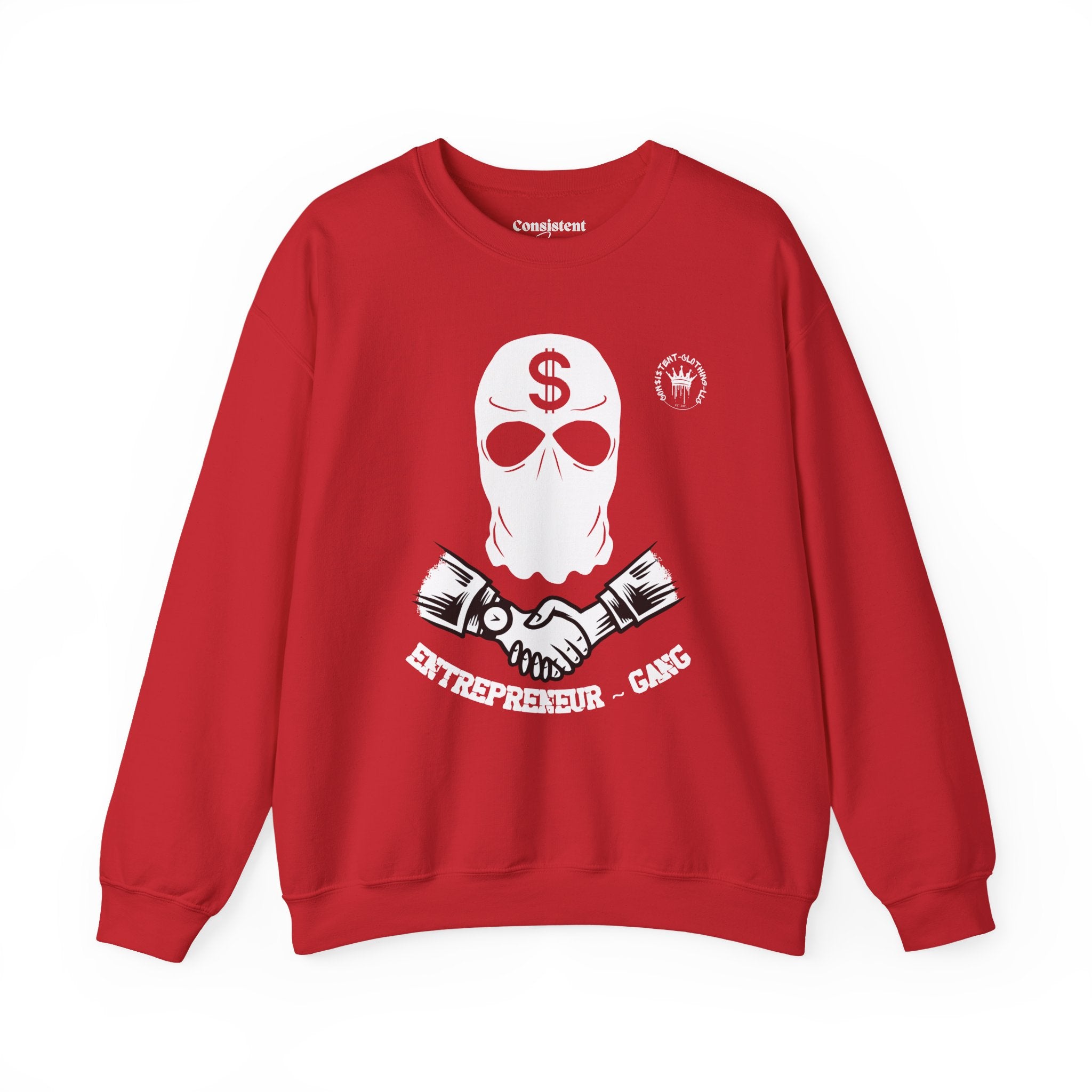 Entrepreneur Gang Crewneck Sweatshirt| Money Skull