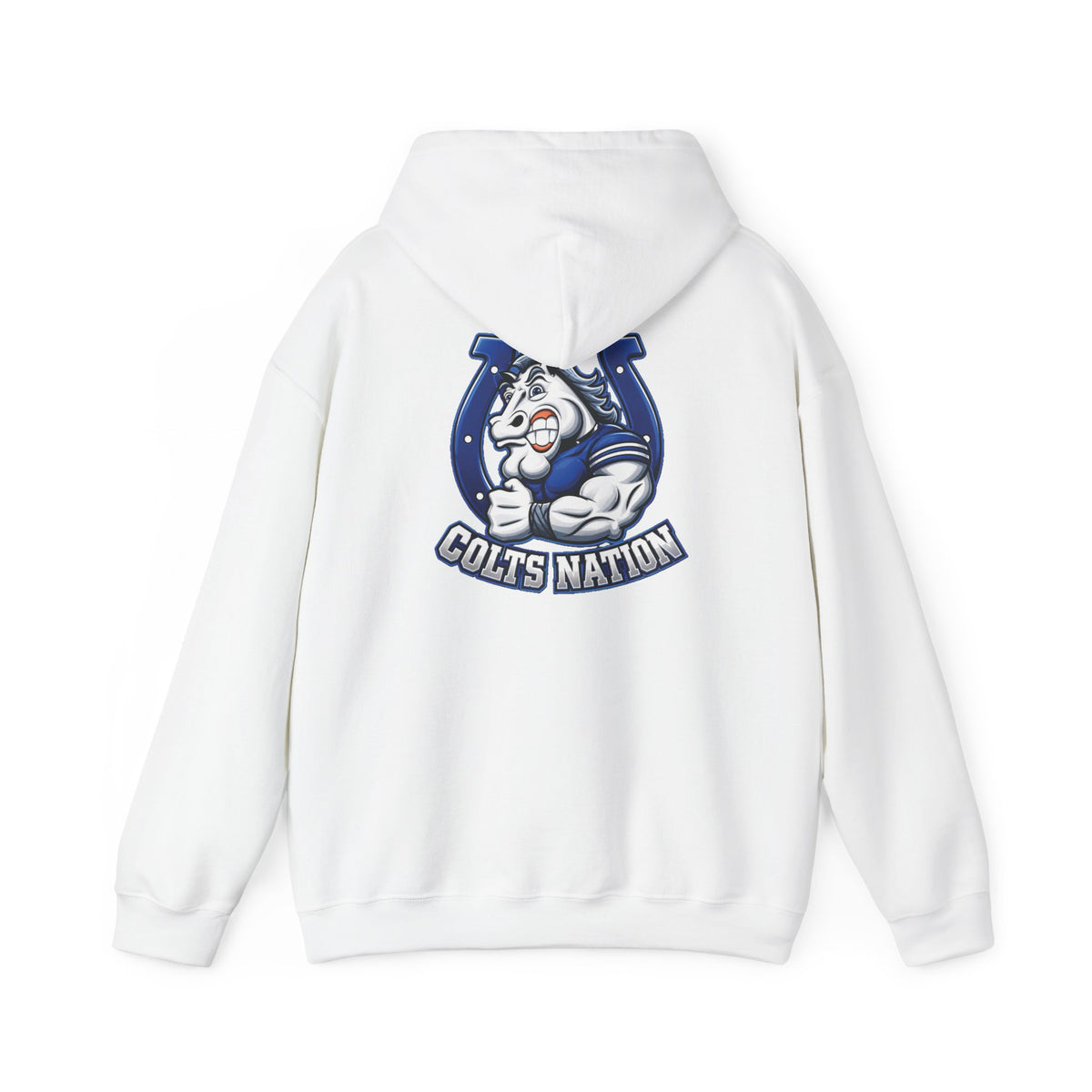 Colts Nation Hoodie — Indianapolis Mascot Pullover