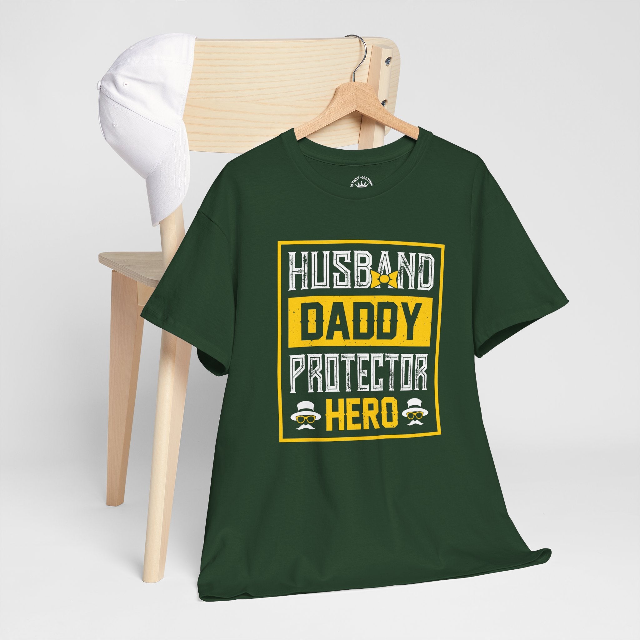 Husband Daddy Protector Hero Tee – Father’s Day Gift Shirt
