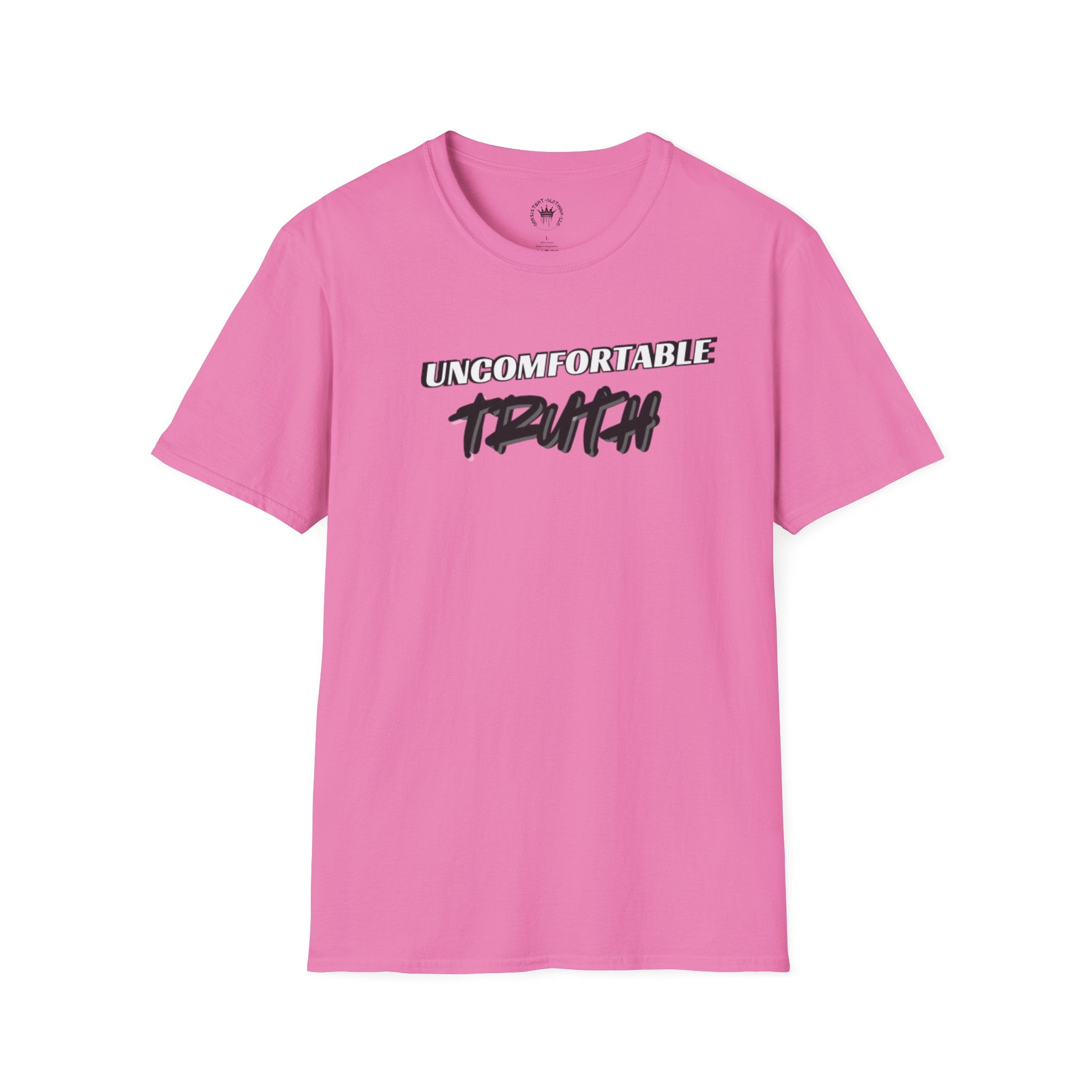 Uncomfortable Truth Graphic Tee - Casual Unisex T-Shirt