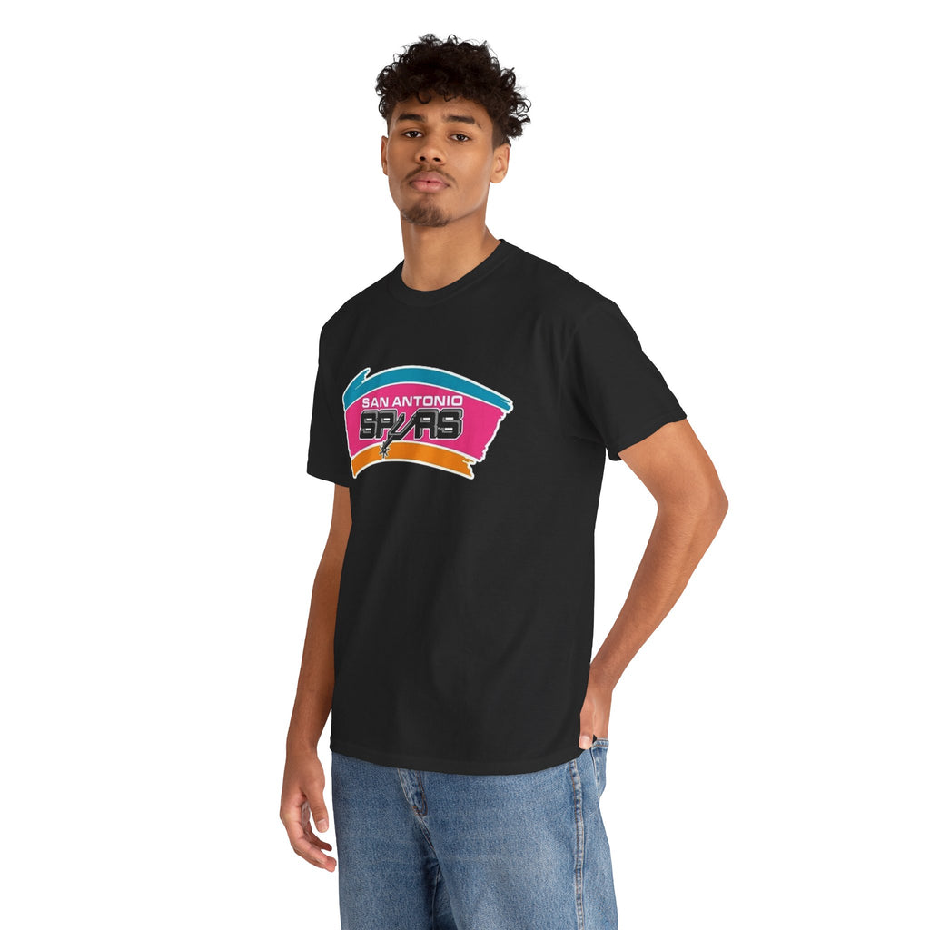 San Antonio Retro Basketball Fan T‑Shirt