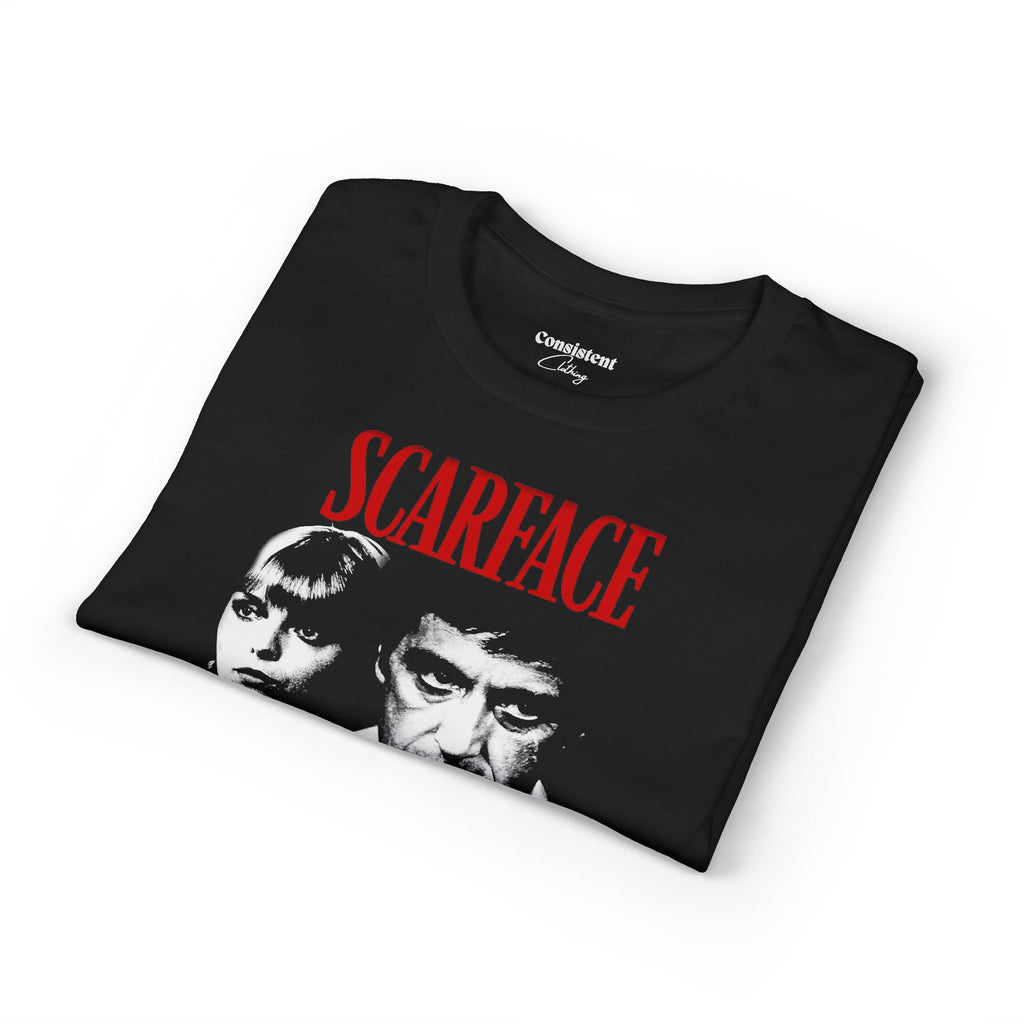 Scarface Graphic T-Shirt – Vintage Movie Poster Tee