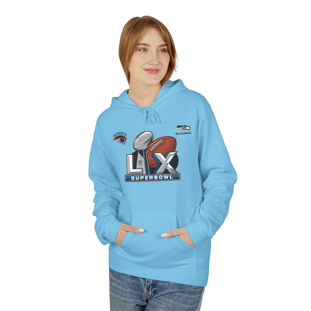 Super Bowl LX Logo Hoodie | Football Championship Pullover