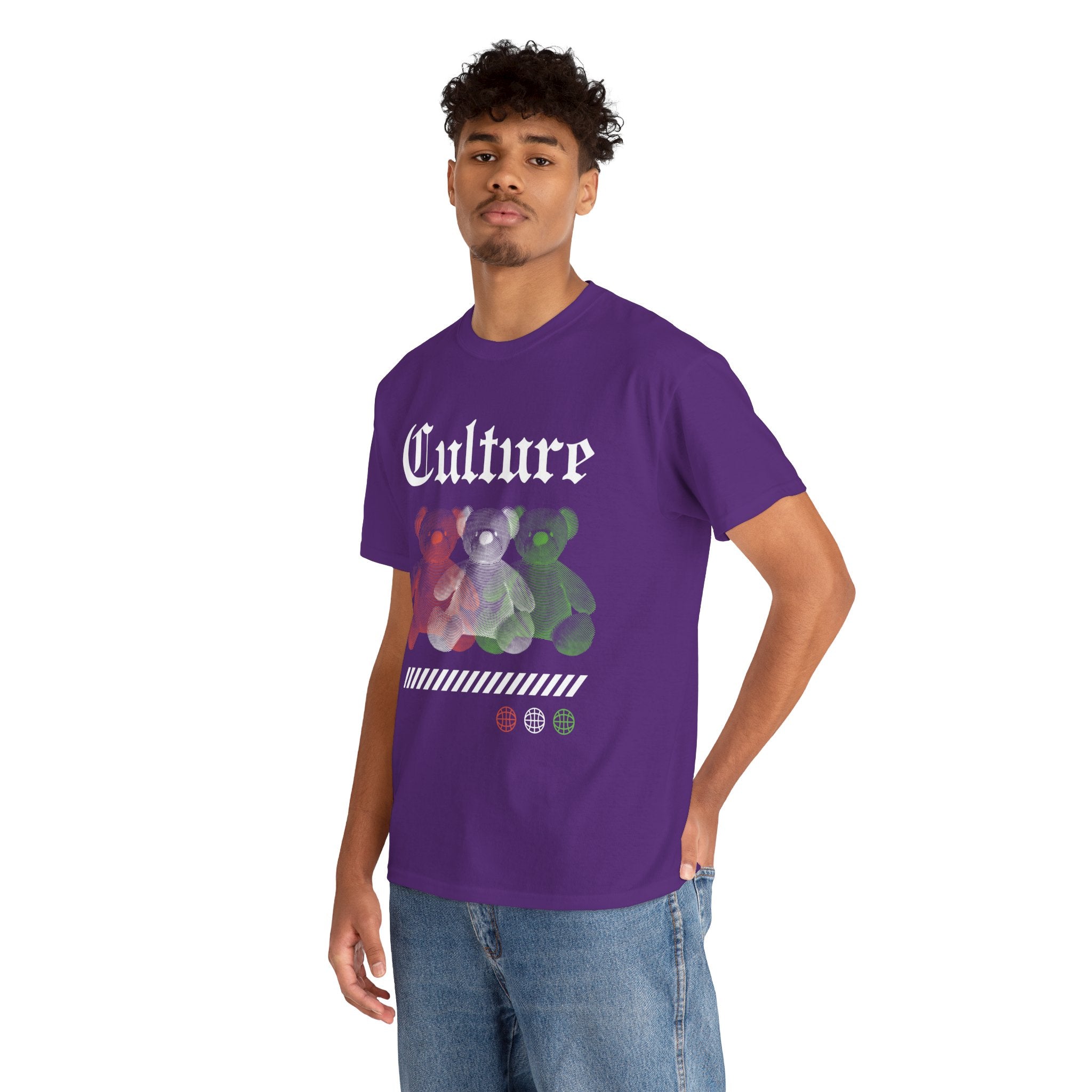 Culture Teddy Bears Graphic Streetwear T-Shirt