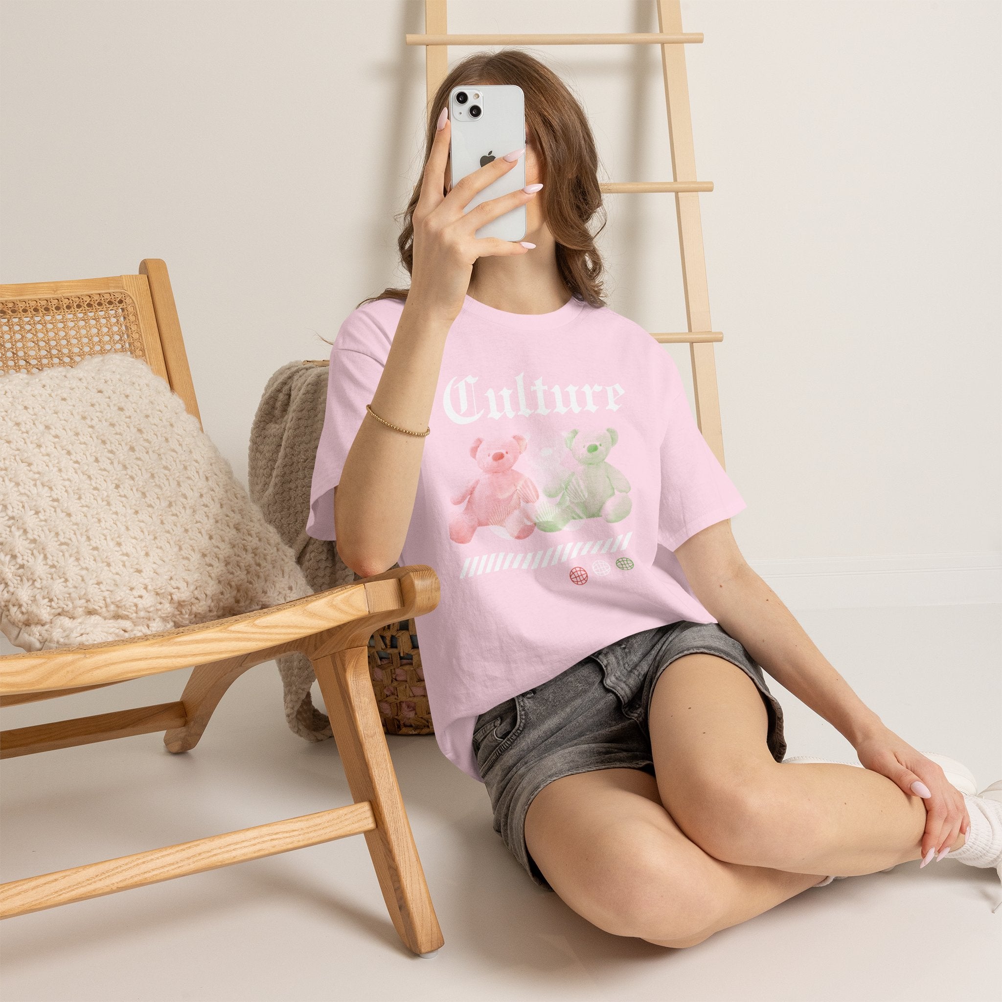 Culture Teddy Bears Graphic Streetwear T-Shirt