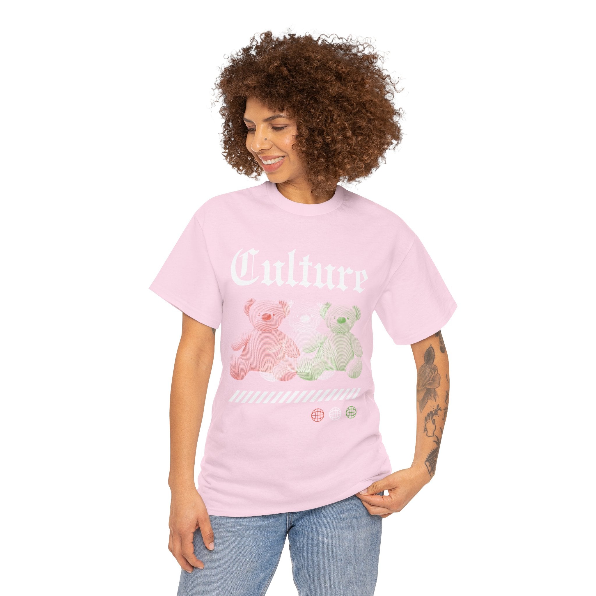 Culture Teddy Bears Graphic Streetwear T-Shirt
