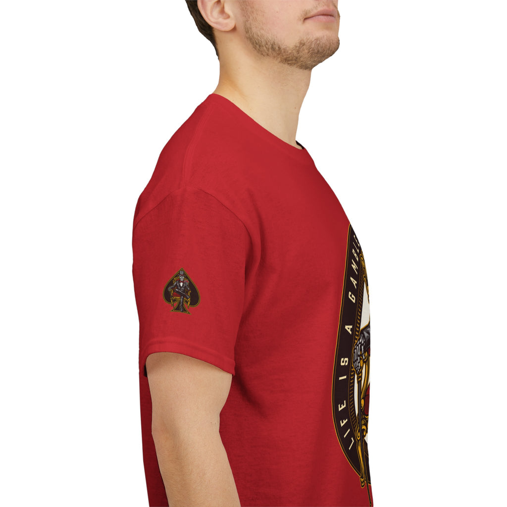 Life Is A Gamble - Top Hat Skeleton T-Shirt