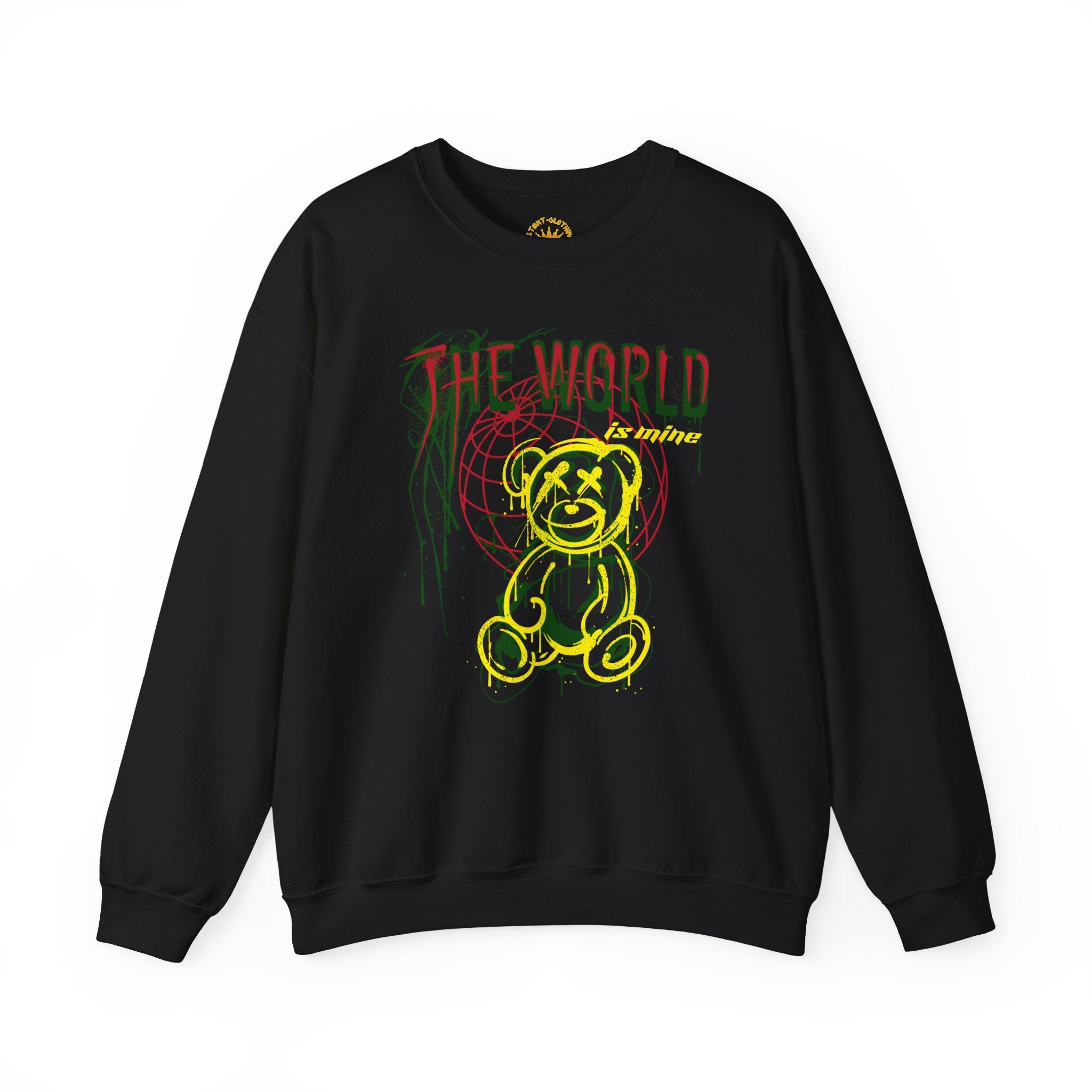 The World Is Mine Teddy Crewneck Sweatshirt