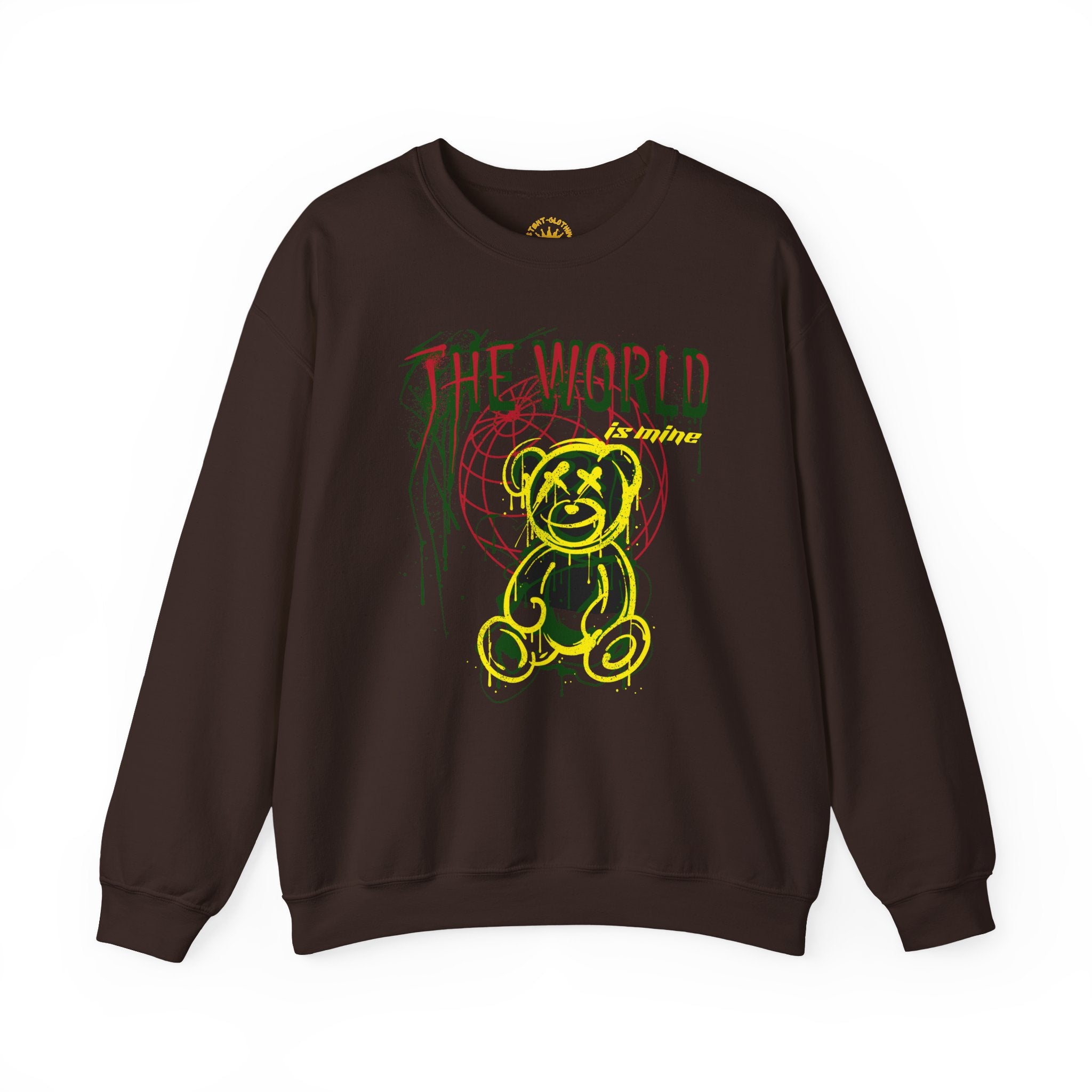The World Is Mine Teddy Crewneck Sweatshirt