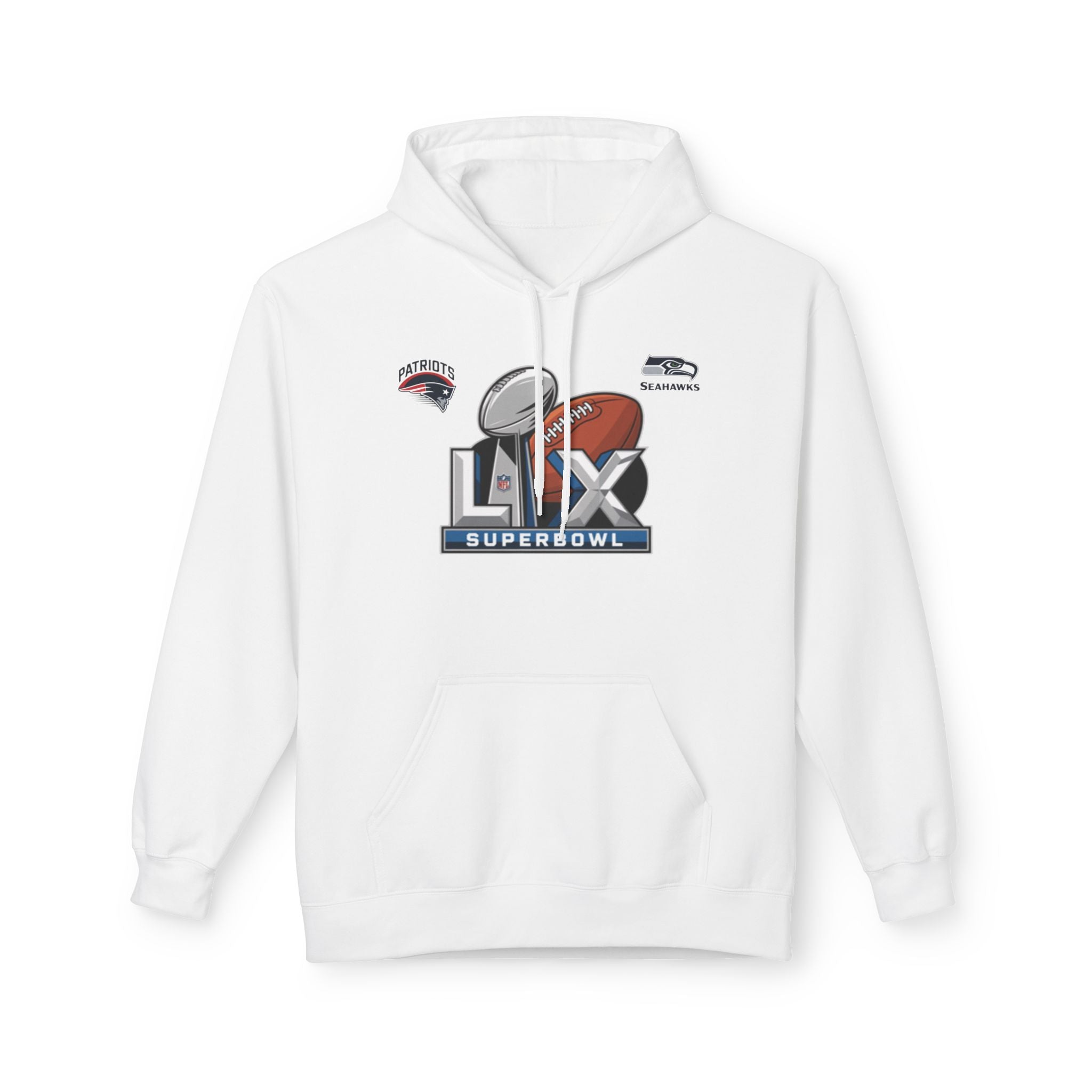Super Bowl LX Logo Hoodie | Football Championship Pullover