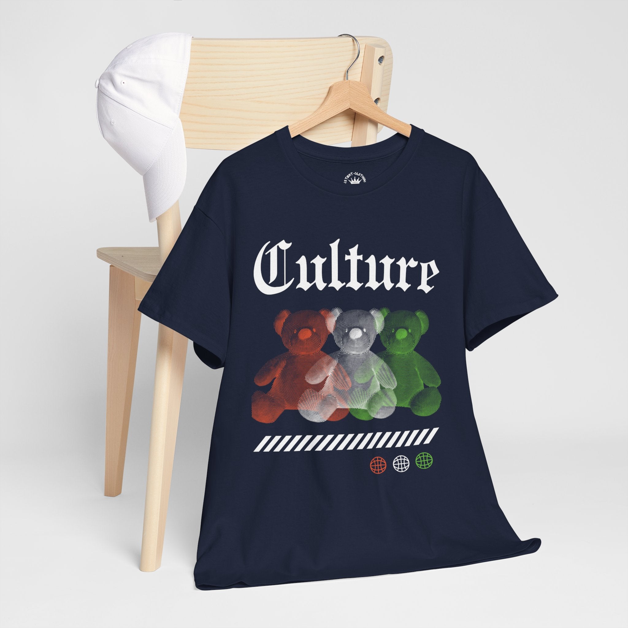 Culture Teddy Bears Graphic Streetwear T-Shirt