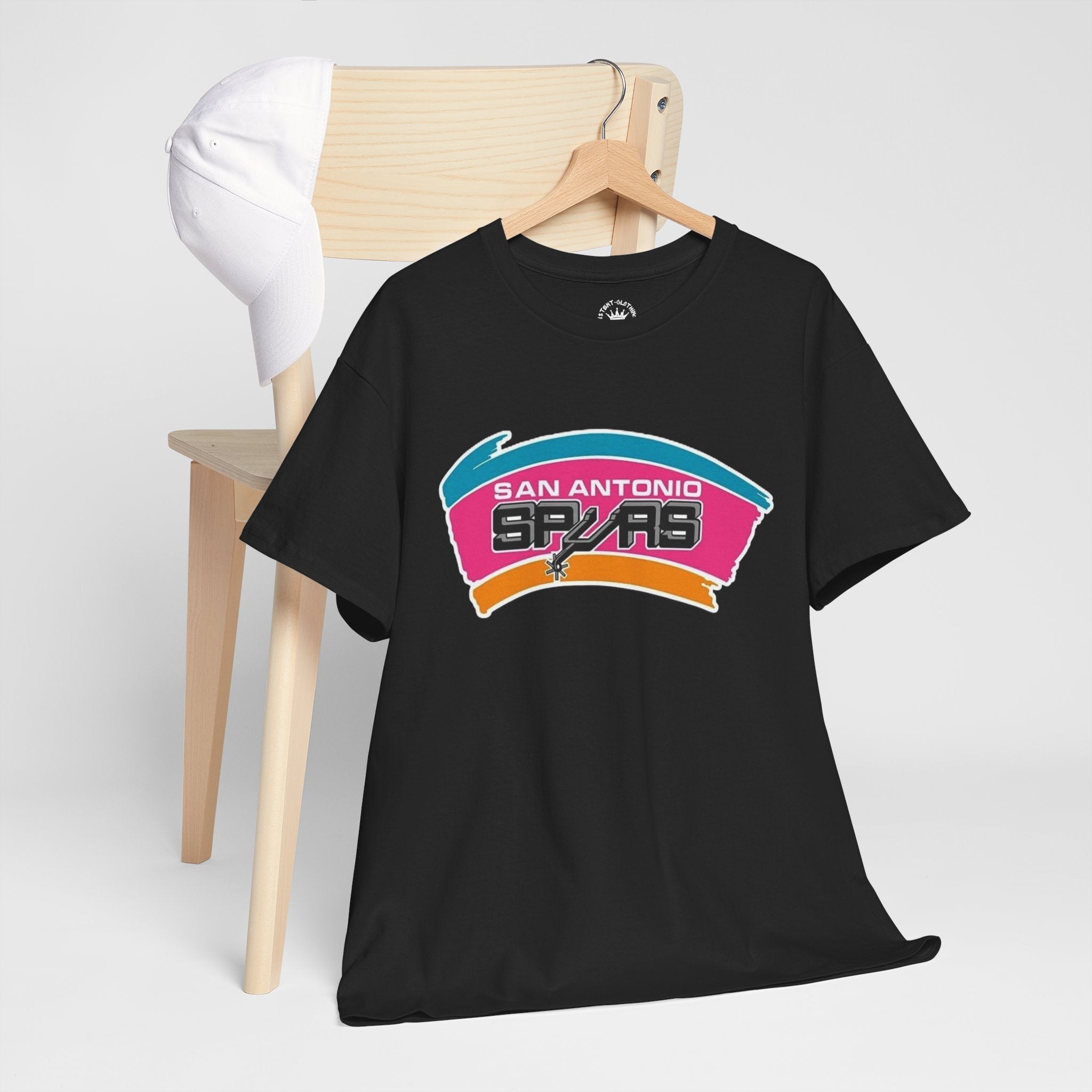 San Antonio Retro Basketball Fan T‑Shirt
