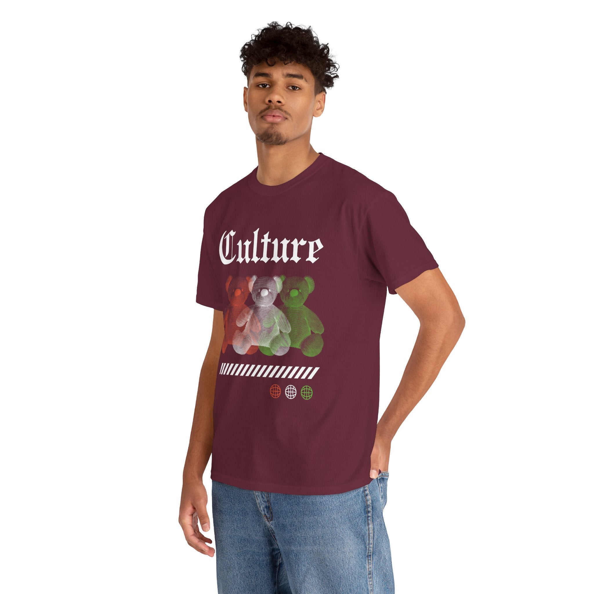 Culture Teddy Bears Graphic Streetwear T-Shirt
