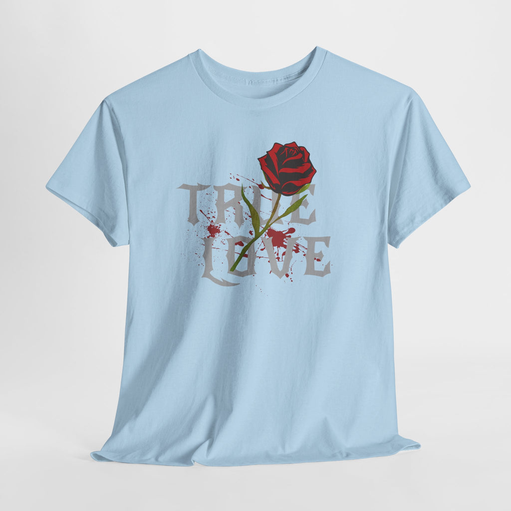 True Love Rose T-Shirt — Gothic Romance Graphic Tee
