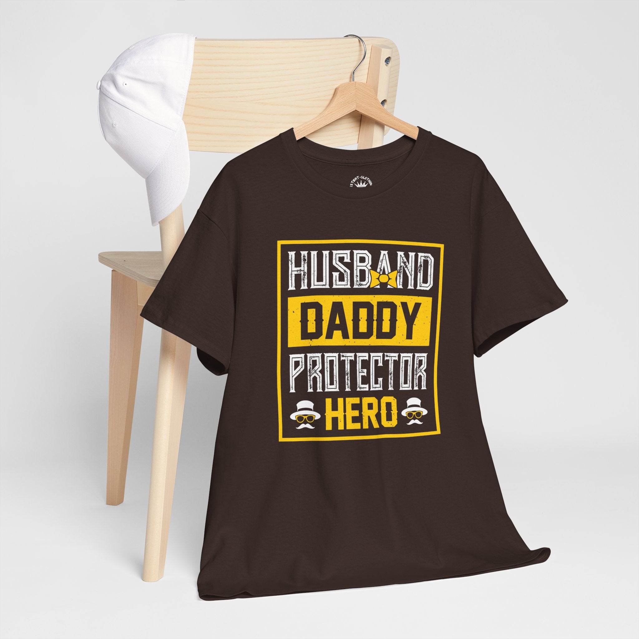 Husband Daddy Protector Hero Tee – Father’s Day Gift Shirt