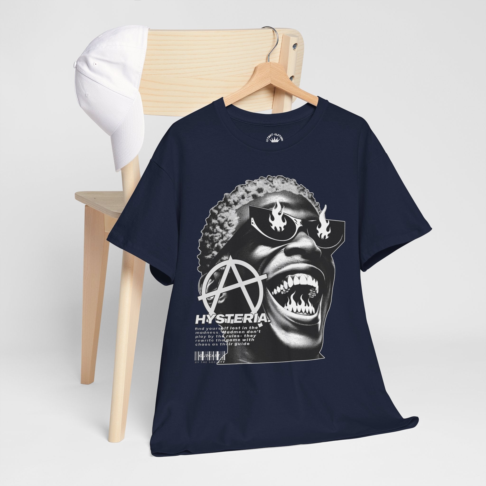 Graphic Tee — 'HYSTERIA'