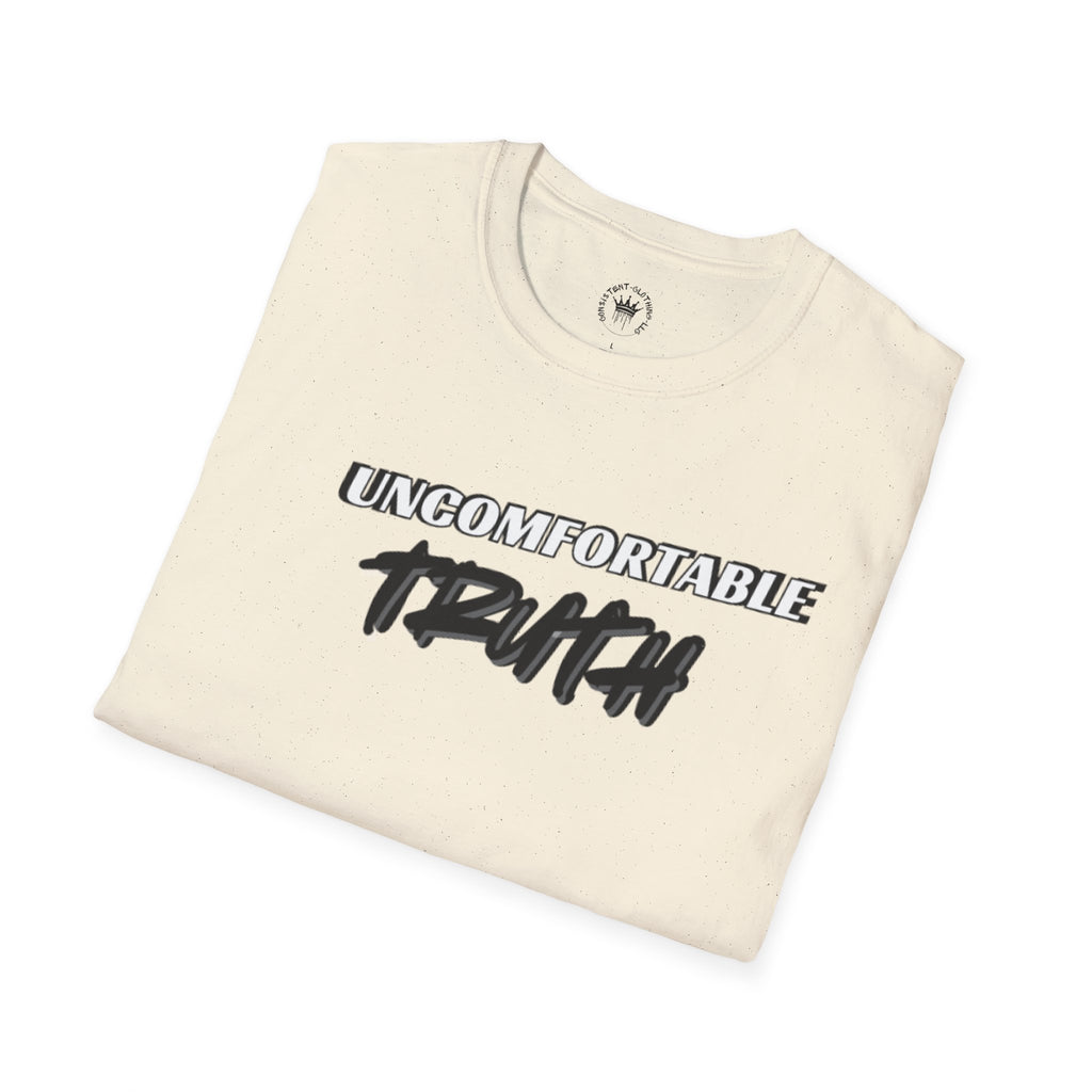 Uncomfortable Truth Graphic Tee - Casual Unisex T-Shirt