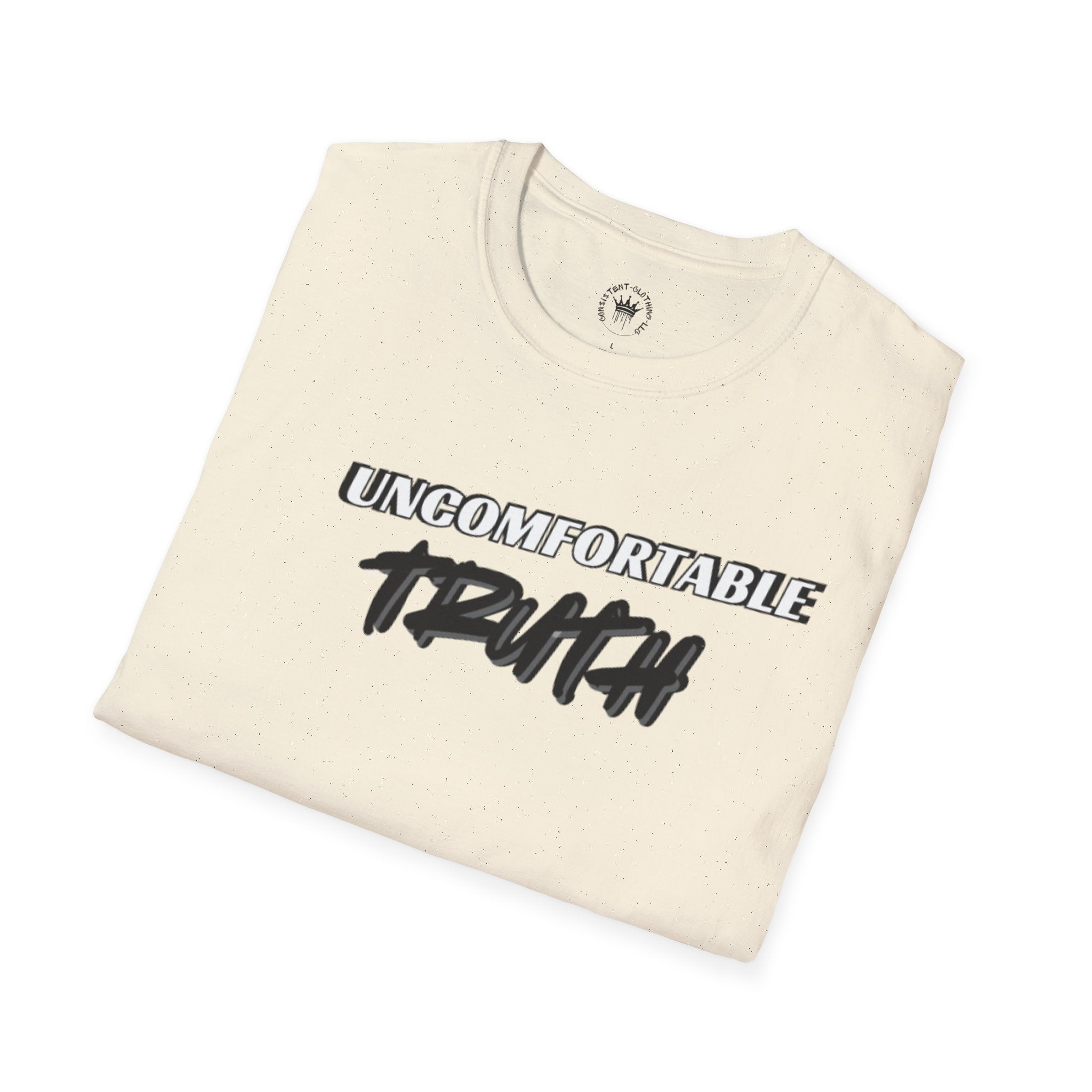 Uncomfortable Truth Graphic Tee - Casual Unisex T-Shirt