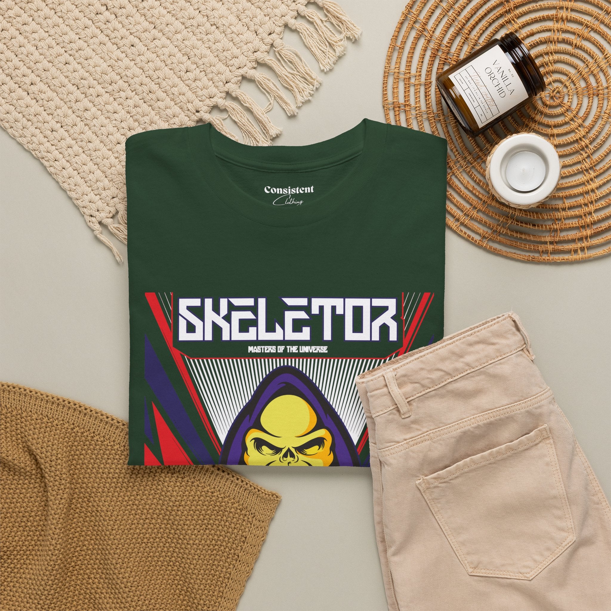 Skeletor Retro Comic Tee