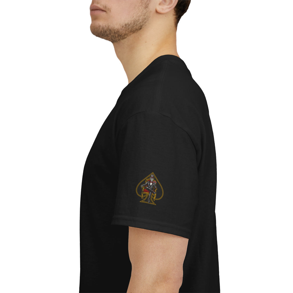 Life Is A Gamble - Top Hat Skeleton T-Shirt