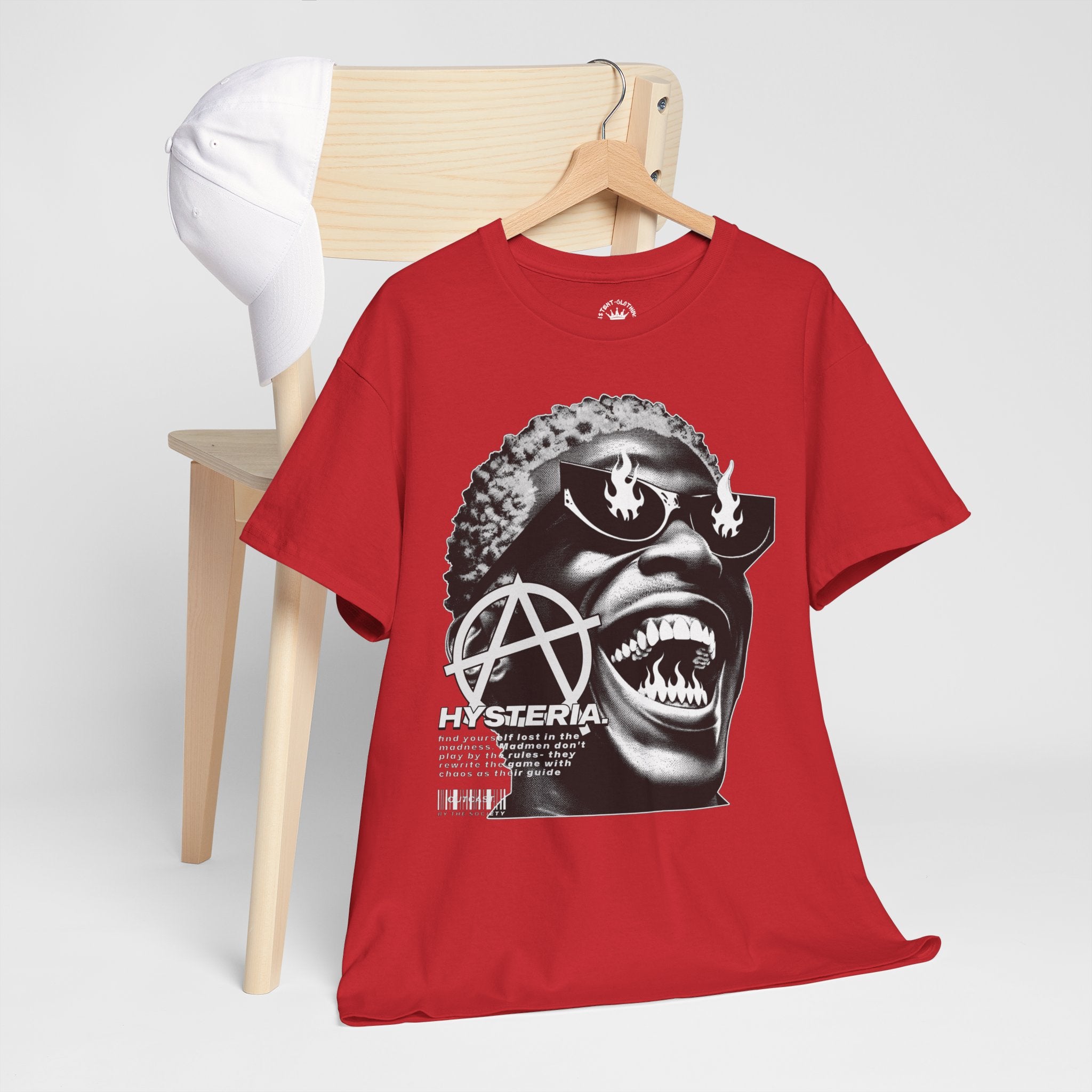 Graphic Tee — 'HYSTERIA'