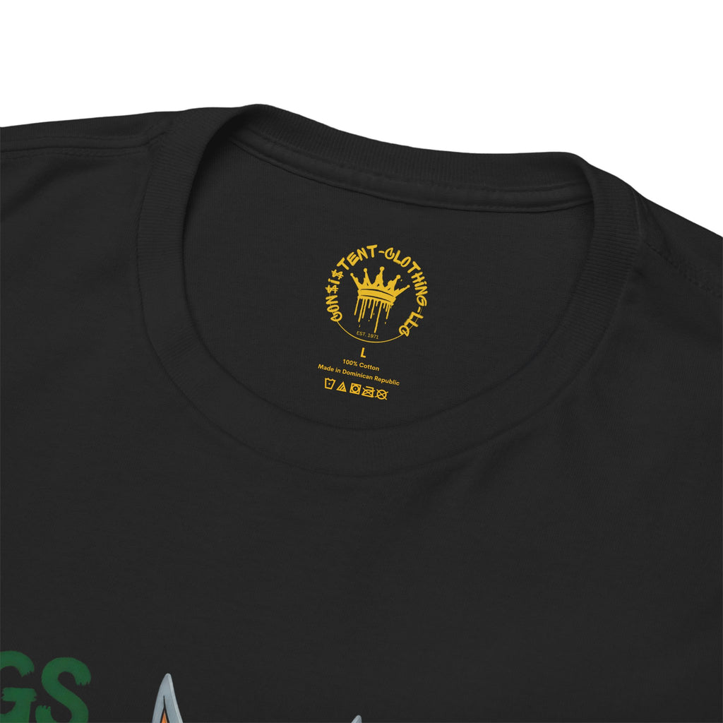 Bunny Carrot Cartel Graphic Tee – "What's Up Doc?" Money Heist Style T-Shirt
