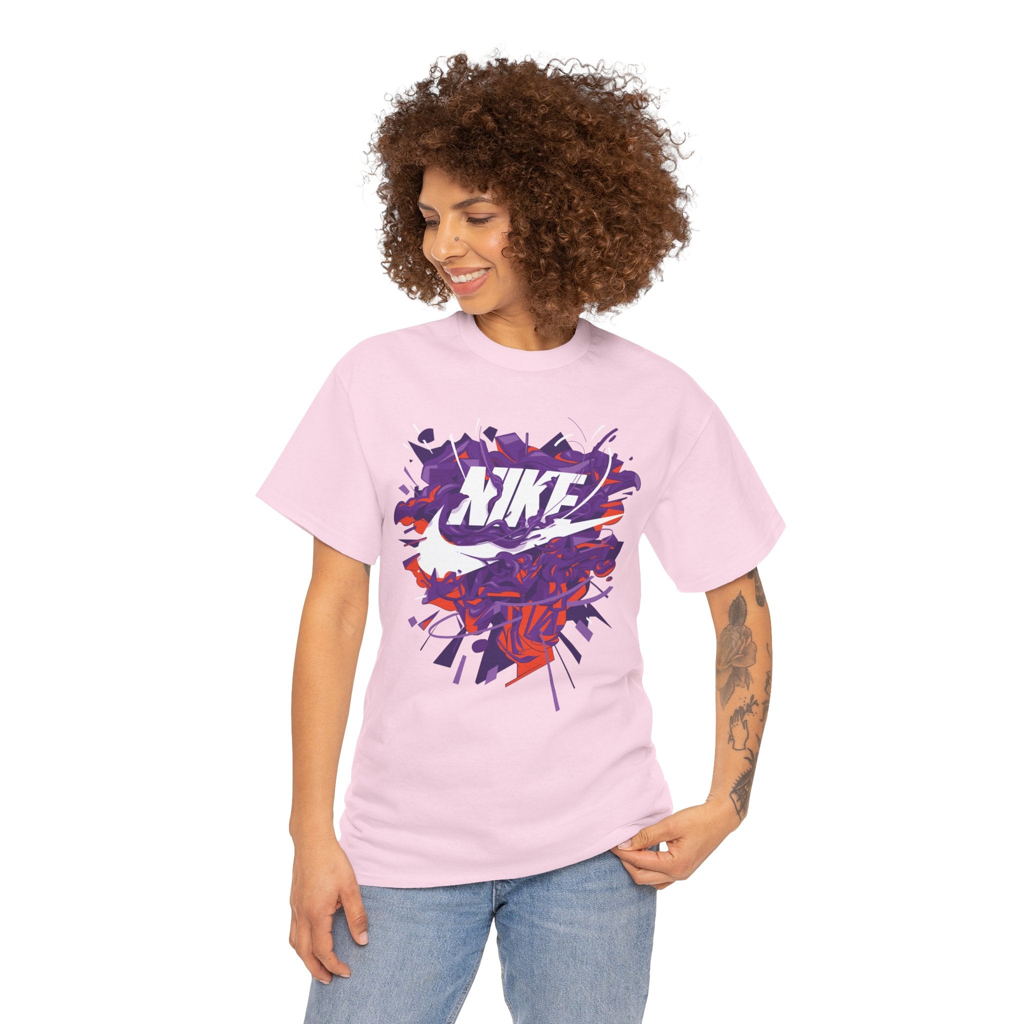Graphic Tee-Nike Swoosh Splash