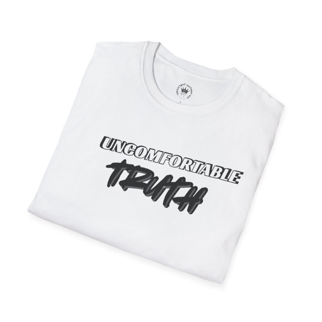 Uncomfortable Truth Graphic Tee - Casual Unisex T-Shirt