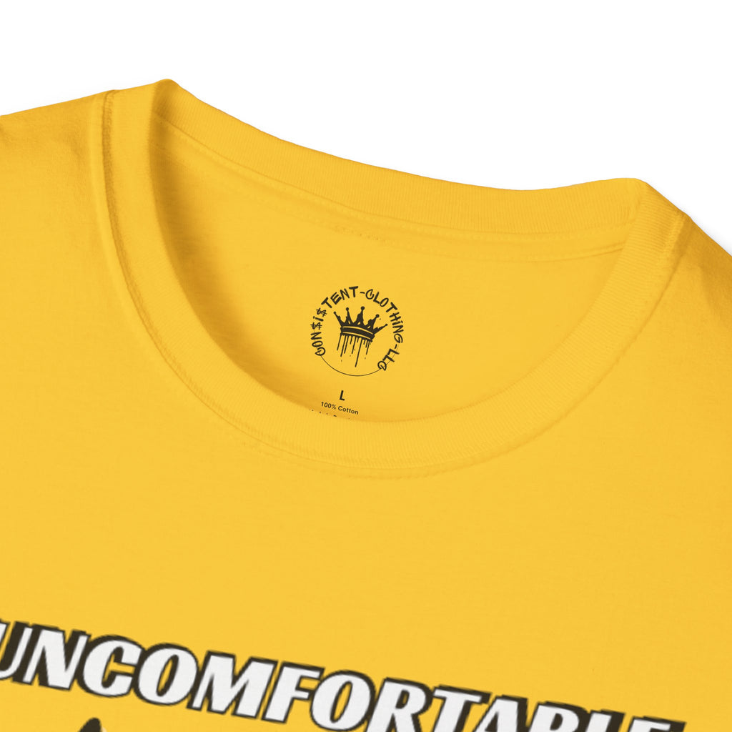 Uncomfortable Truth Graphic Tee - Casual Unisex T-Shirt