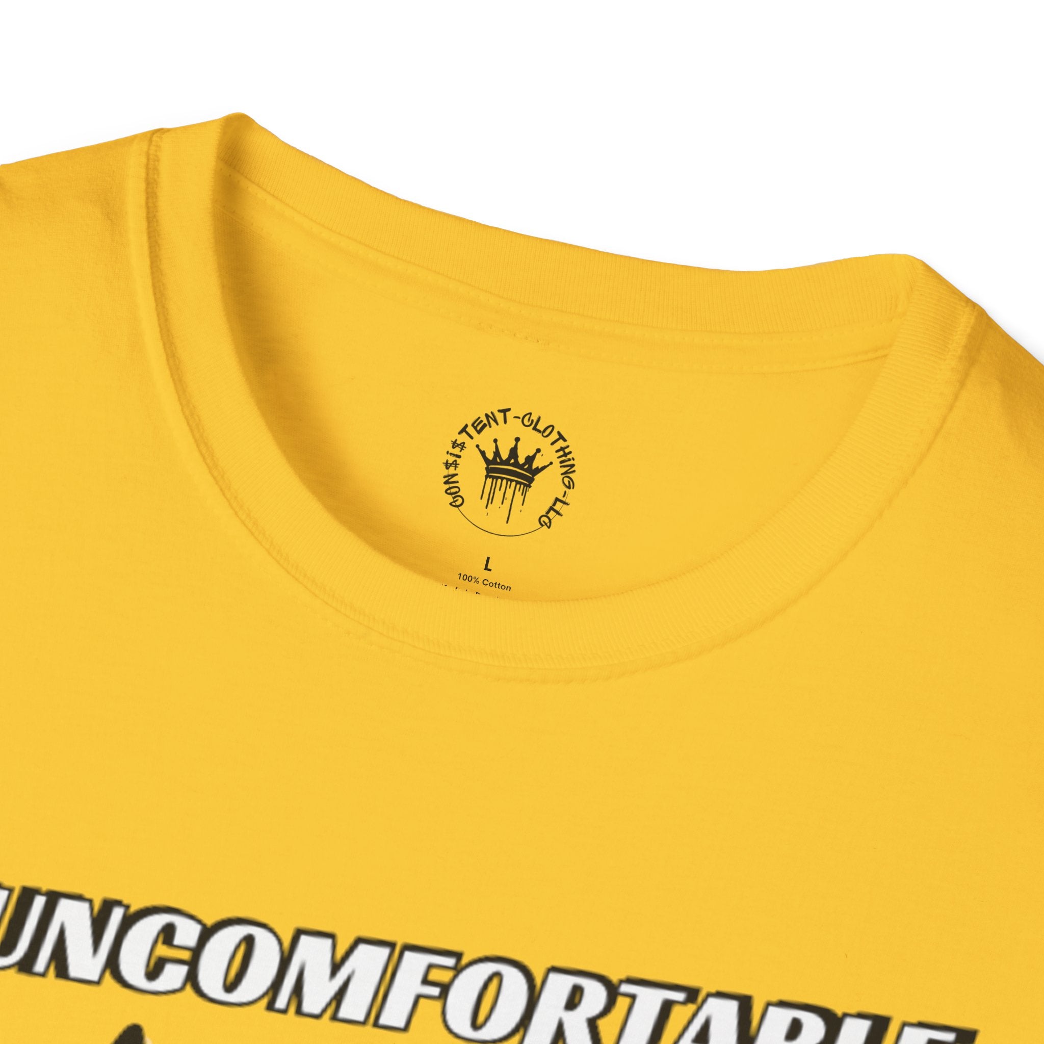 Uncomfortable Truth Graphic Tee - Casual Unisex T-Shirt