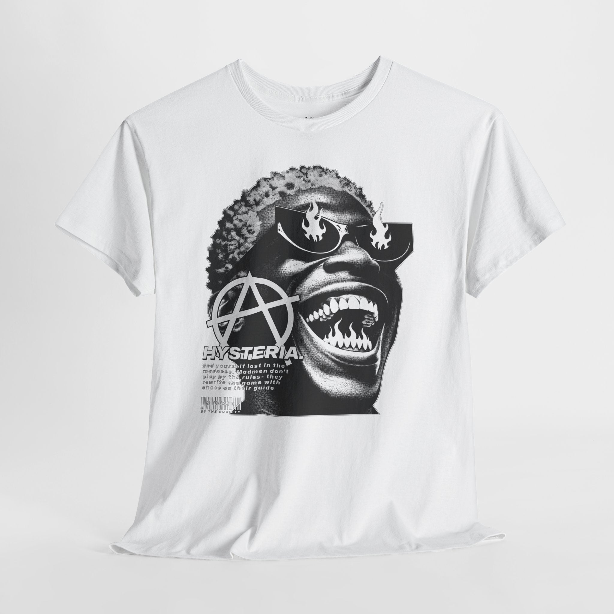 Graphic Tee — 'HYSTERIA'