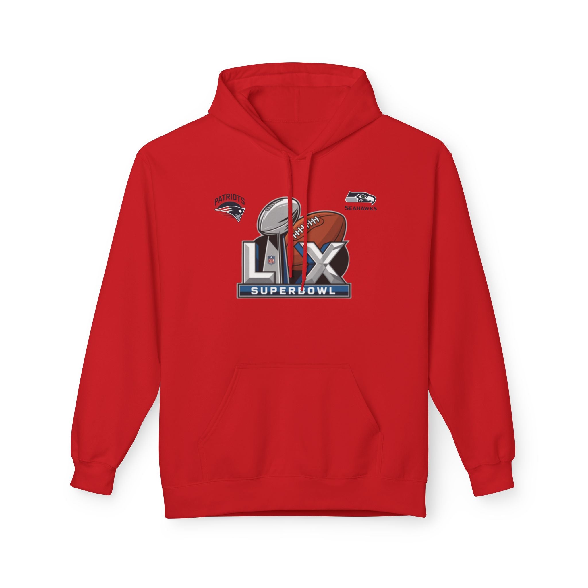 Super Bowl LX Logo Hoodie | Football Championship Pullover
