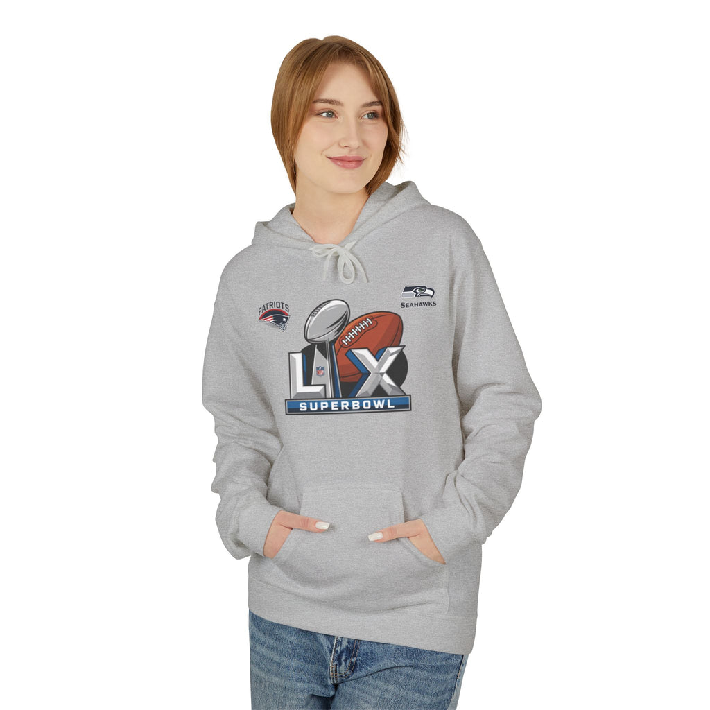 Super Bowl LX Logo Hoodie | Football Championship Pullover