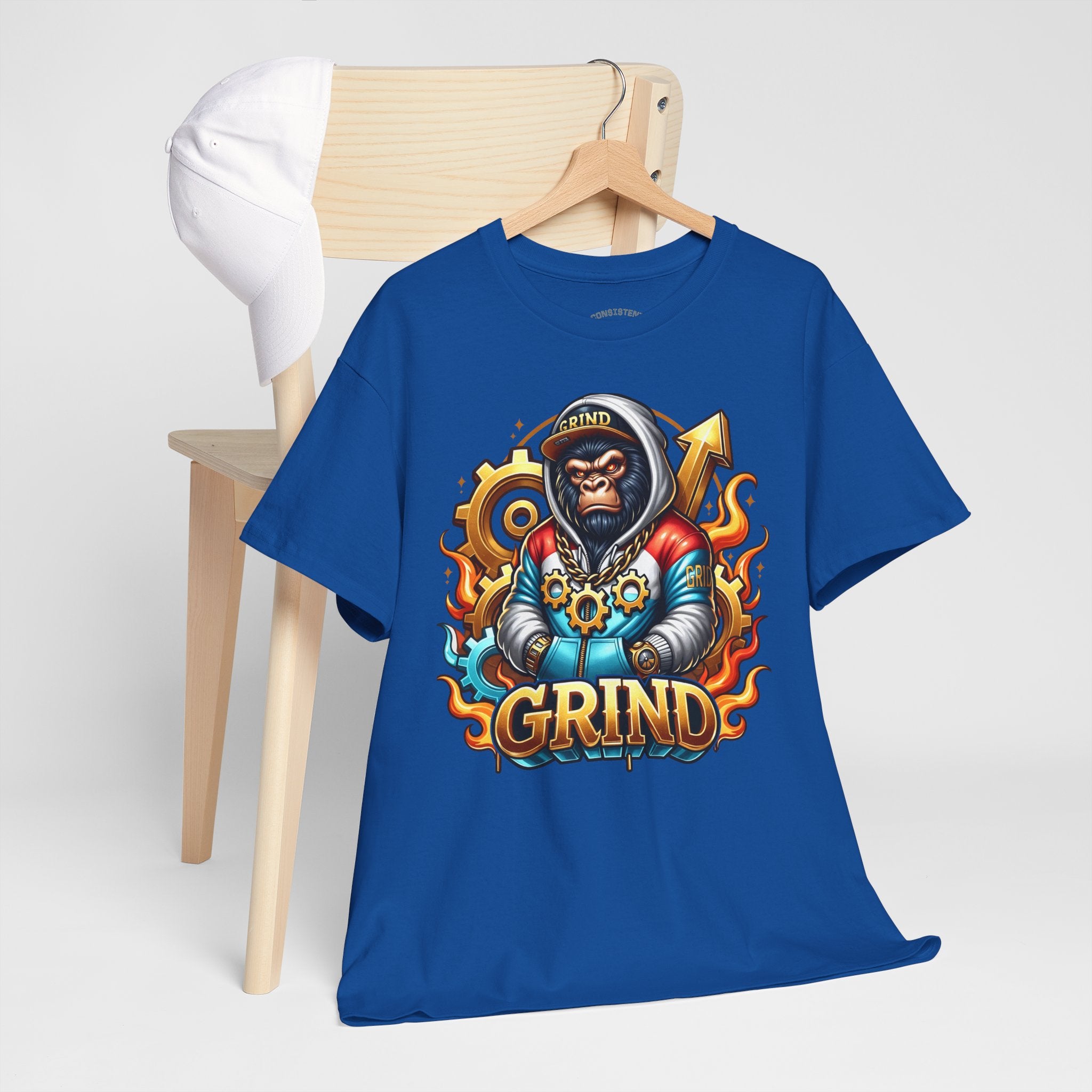 Grind Gorilla Tee — Motivational Streetwear T‑Shirt
