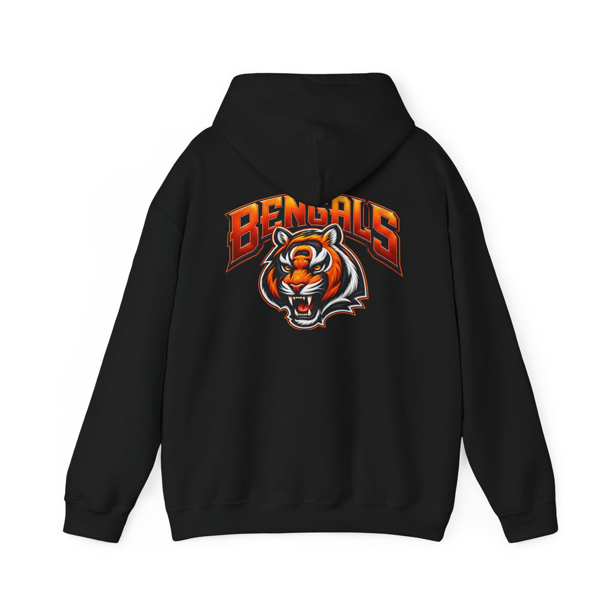 Cincinnati Bengals Hoodie — Vintage Tiger Logo Pullover