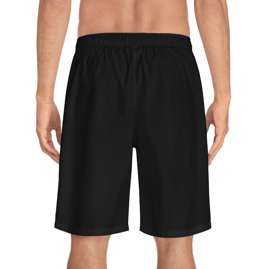 Ace of Spades Men’s Board Shorts - Black