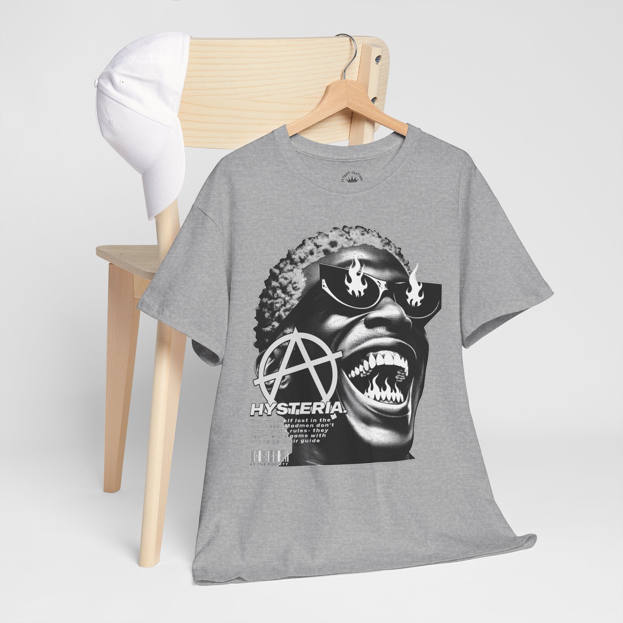 Graphic Tee — 'HYSTERIA'