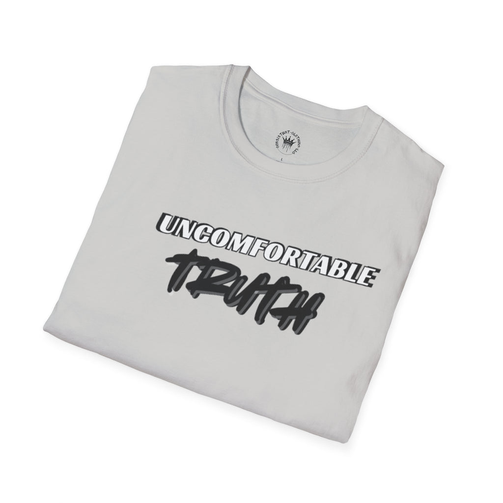 Uncomfortable Truth Graphic Tee - Casual Unisex T-Shirt