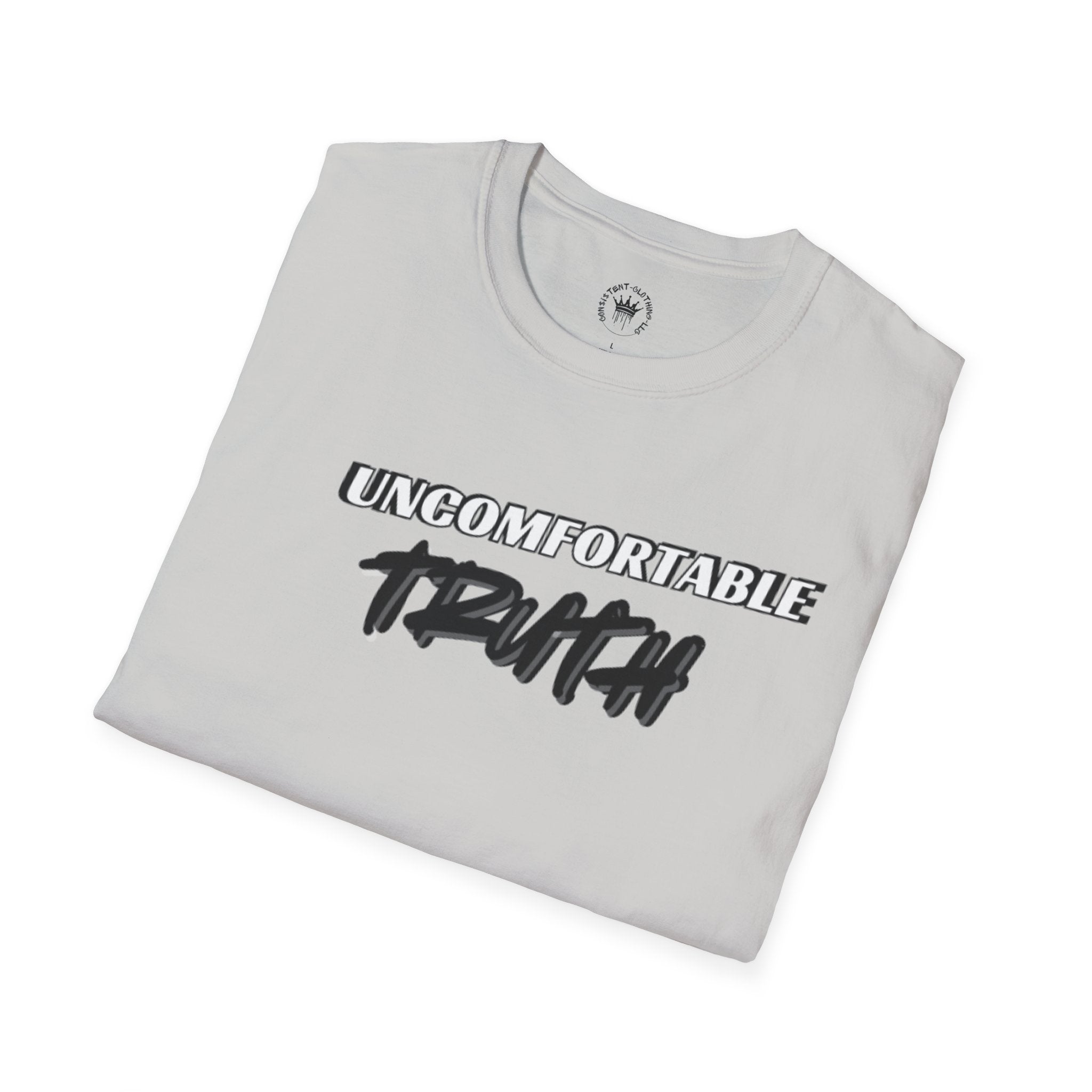Uncomfortable Truth Graphic Tee - Casual Unisex T-Shirt