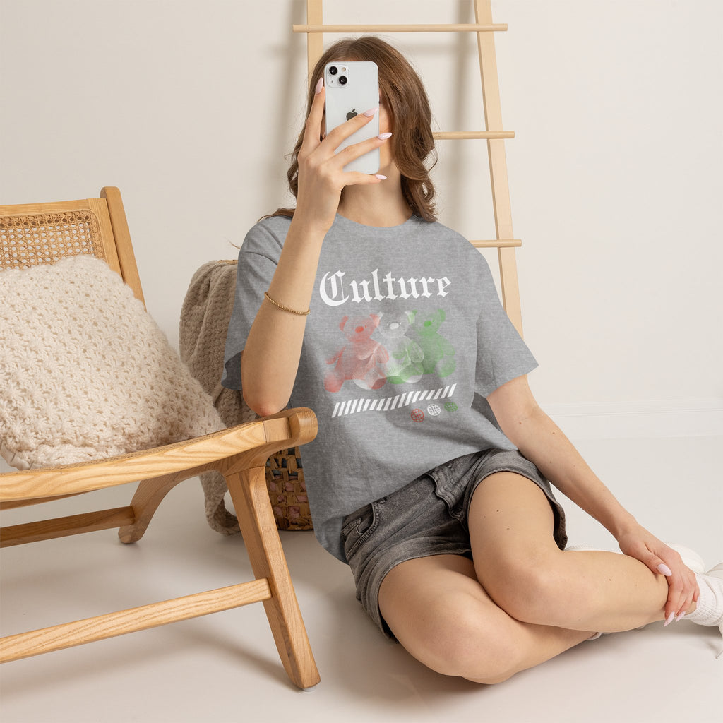 Culture Teddy Bears Graphic Streetwear T-Shirt