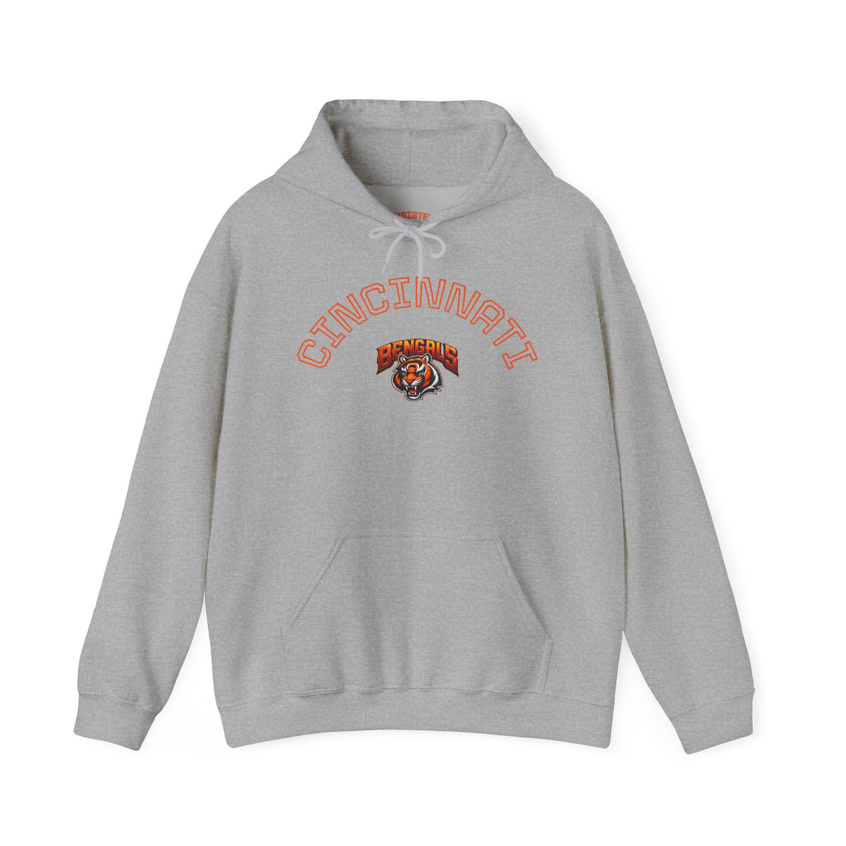 Cincinnati Bengals Hoodie — Vintage Tiger Logo Pullover