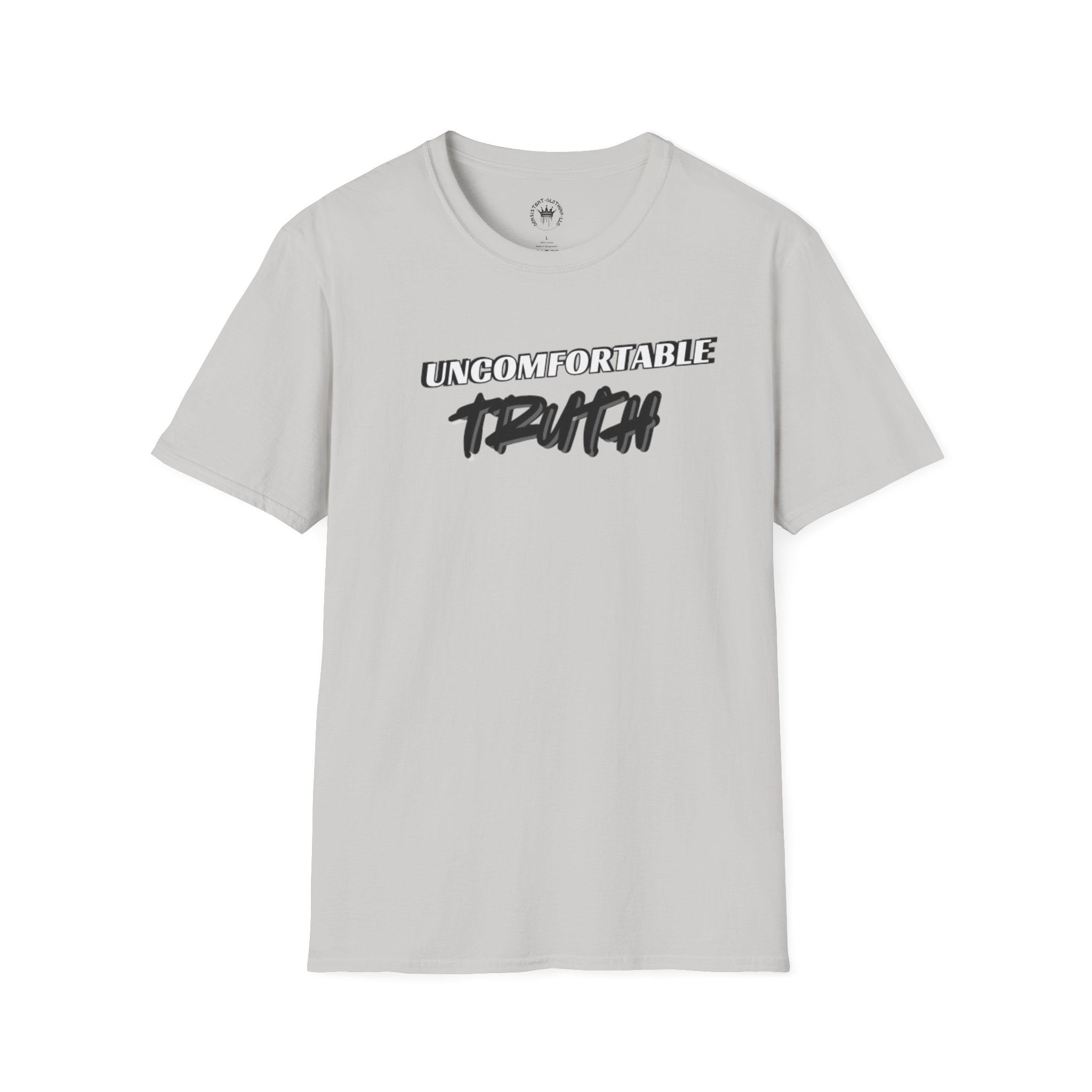 Uncomfortable Truth Graphic Tee - Casual Unisex T-Shirt
