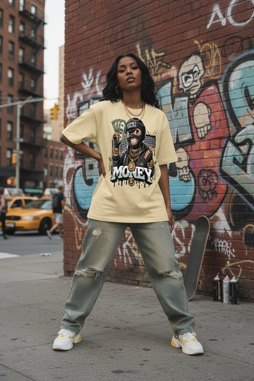 Unisex Vintage Money T-Shirt